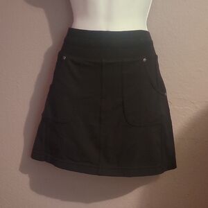 Athleta Black Mini Skirt
